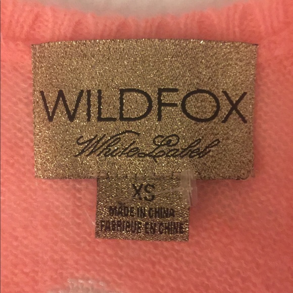 Wildfox White Label, semi sheer knit pink tank - Picture 5 of 5